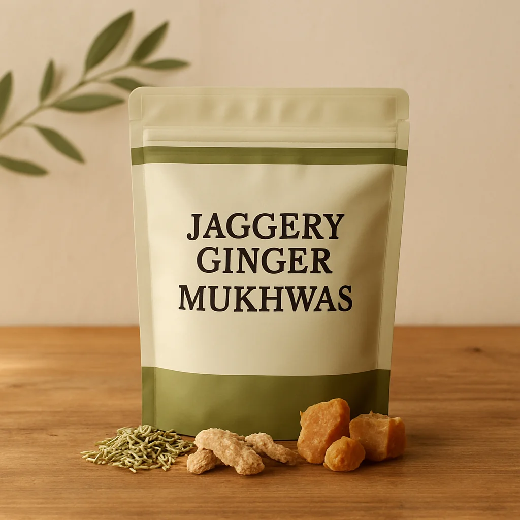 Jaggery Ginger Mukhwas